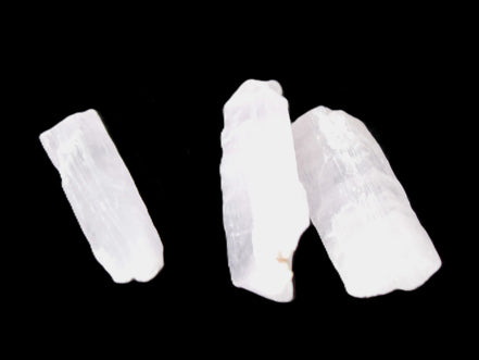 Three Pink-Lilac Kunzite crystals from Afghanistan 5-13g Rocks and Things