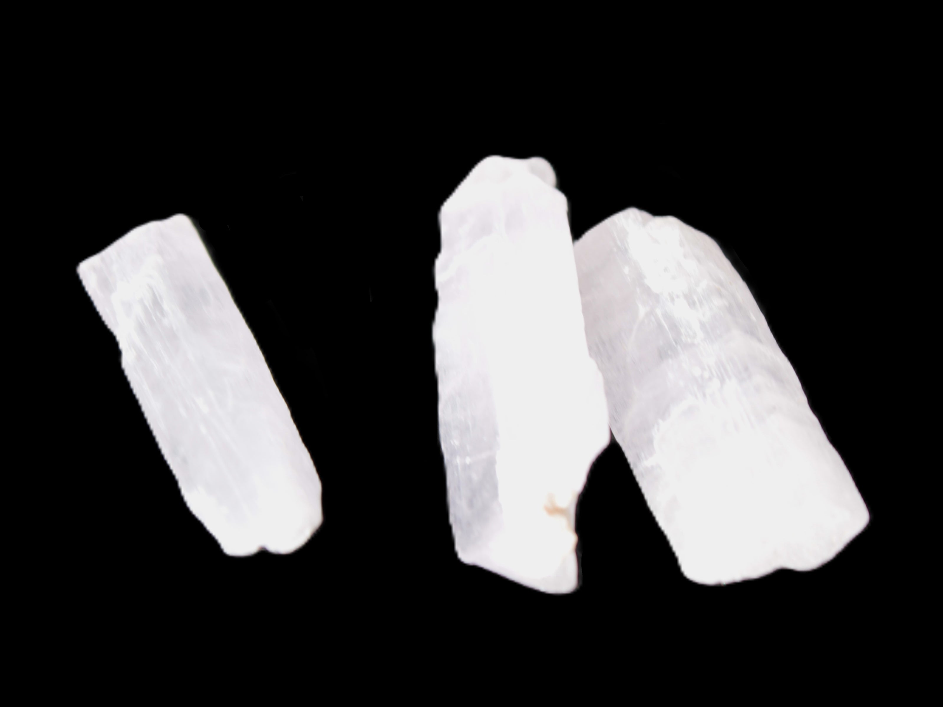 Three Pink-Lilac Kunzite crystals from Afghanistan 5-13g Rocks and Things