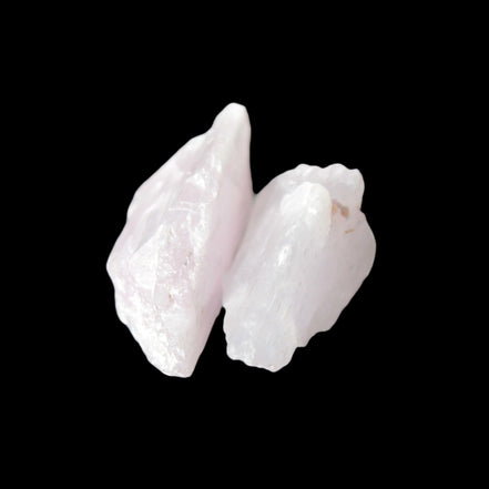 Pink/Lilac Kunzite 2 crystals from Afghanistan 64ct 12.8g in sunlight - Rocks and Things Store
