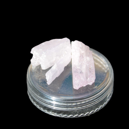 Pink/Lilac Kunzite 3 crystals from Afghanistan 5-13g Rocks and Things