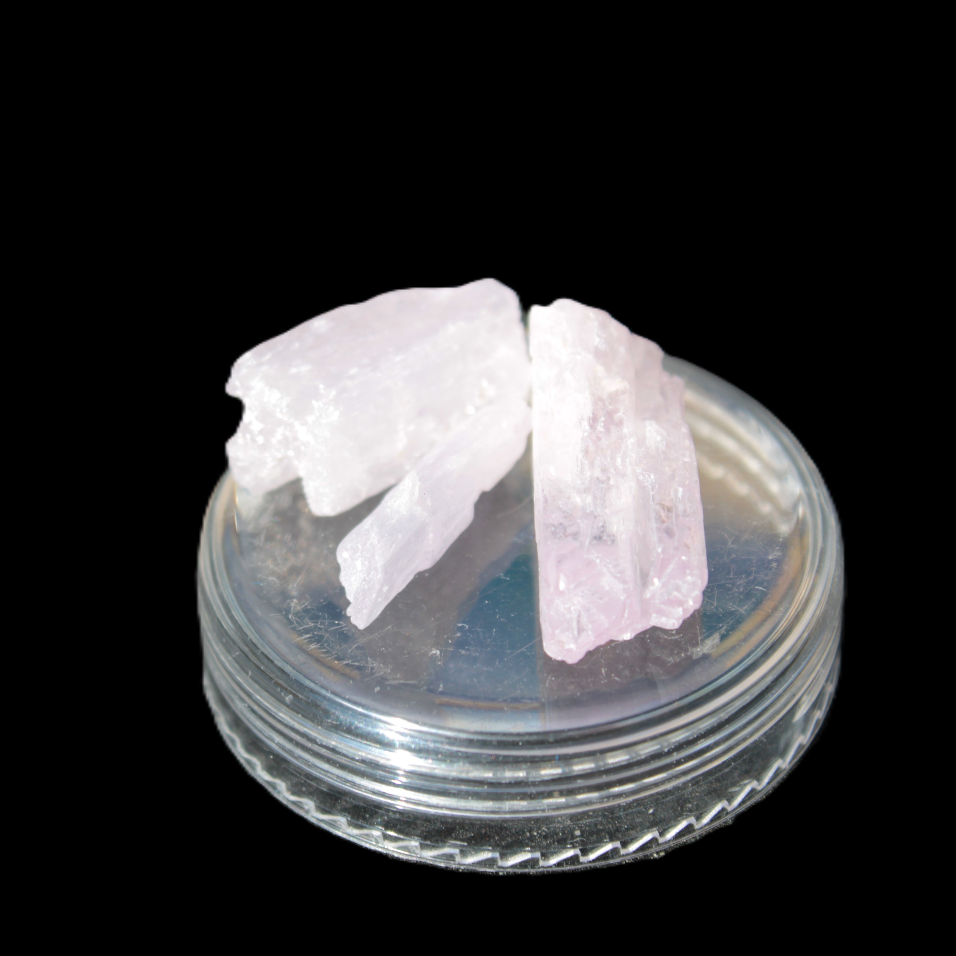 Pink/Lilac Kunzite 3 crystals from Afghanistan 5-13g Rocks and Things
