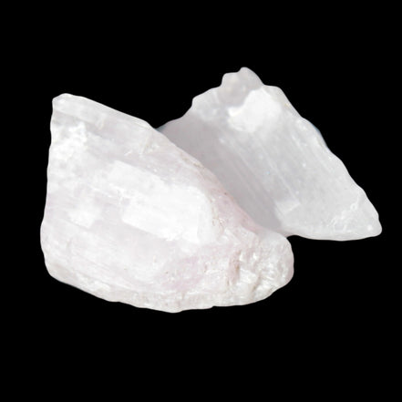 Pink/Lilac Kunzite 2 crystals from Afghanistan 64ct 12.8g in sunlight - Rocks and Things Store
