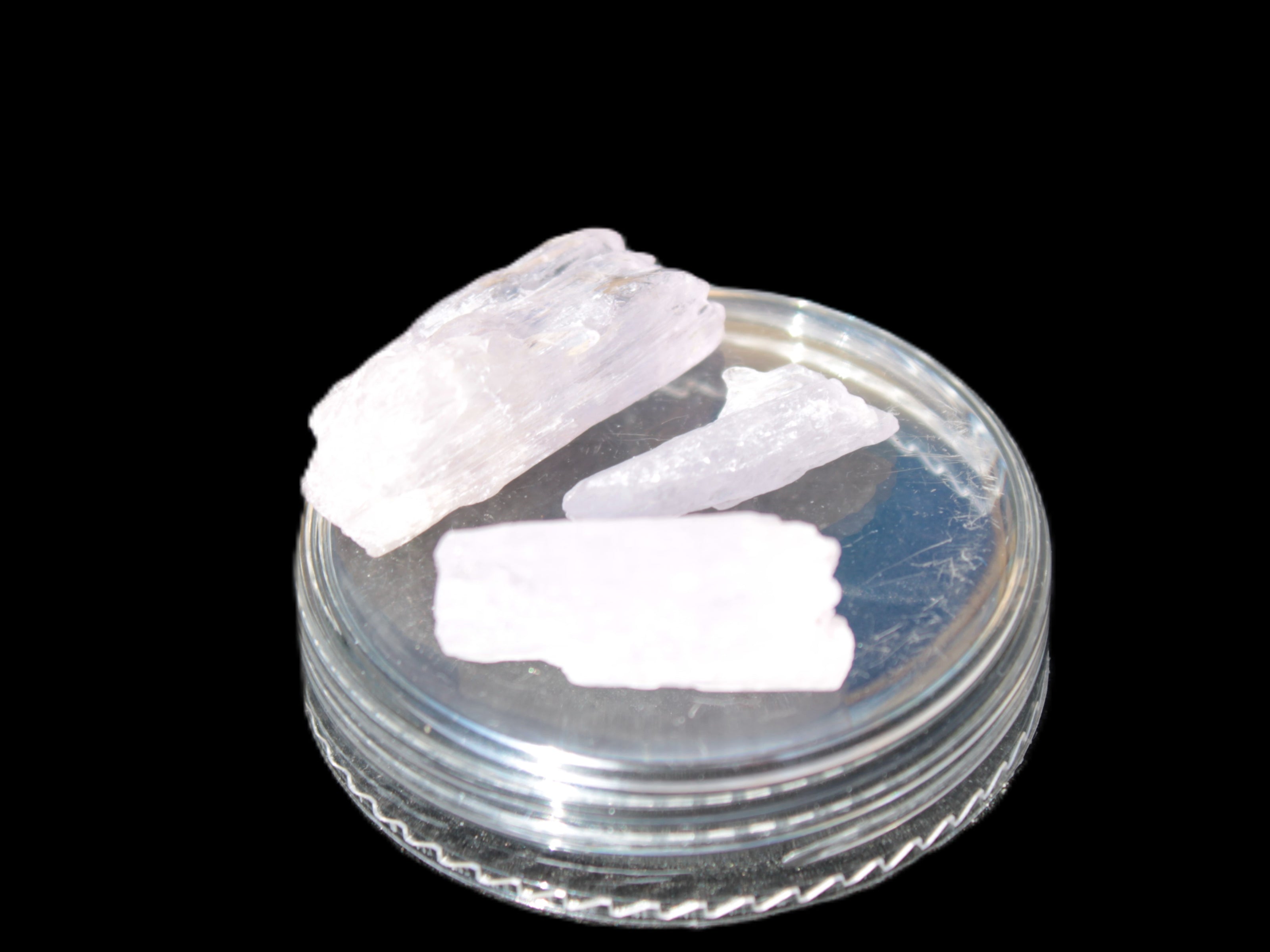 Pink/Lilac Kunzite 3 crystals from Afghanistan 5-13g Rocks and Things