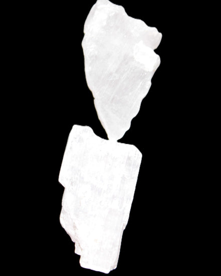 Pink/Lilac Kunzite 2 crystals from Afghanistan 64ct 12.8g in sunlight - Rocks and Things Store