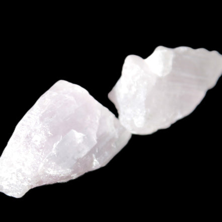 Pink/Lilac Kunzite 2 crystals from Afghanistan 64ct 12.8g in sunlight - Rocks and Things Store