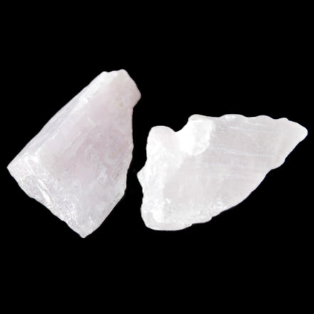 Pink/Lilac Kunzite 2 crystals from Afghanistan 64ct 12.8g in sunlight - Rocks and Things Store