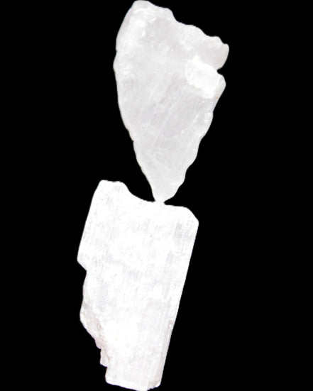 Pink/Lilac Kunzite 2 crystals from Afghanistan 64ct 12.8g in sunlight - Rocks and Things Store