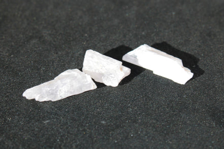 Pink/Lilac Kunzite 3 crystals from Afghanistan 5-13g Rocks and Things