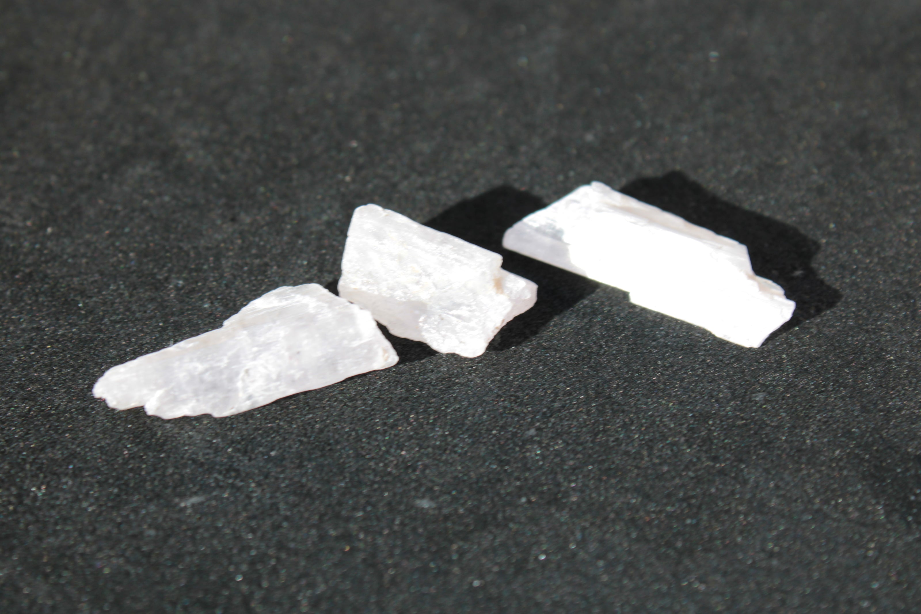Pink/Lilac Kunzite 3 crystals from Afghanistan 5-13g Rocks and Things