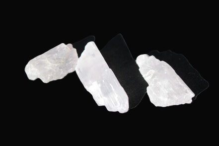 Pink/Lilac Kunzite 3 crystals from Afghanistan 5-13g Rocks and Things