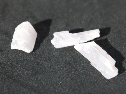 Pink/Lilac Kunzite 3 crystals from Afghanistan 5-13g Rocks and Things