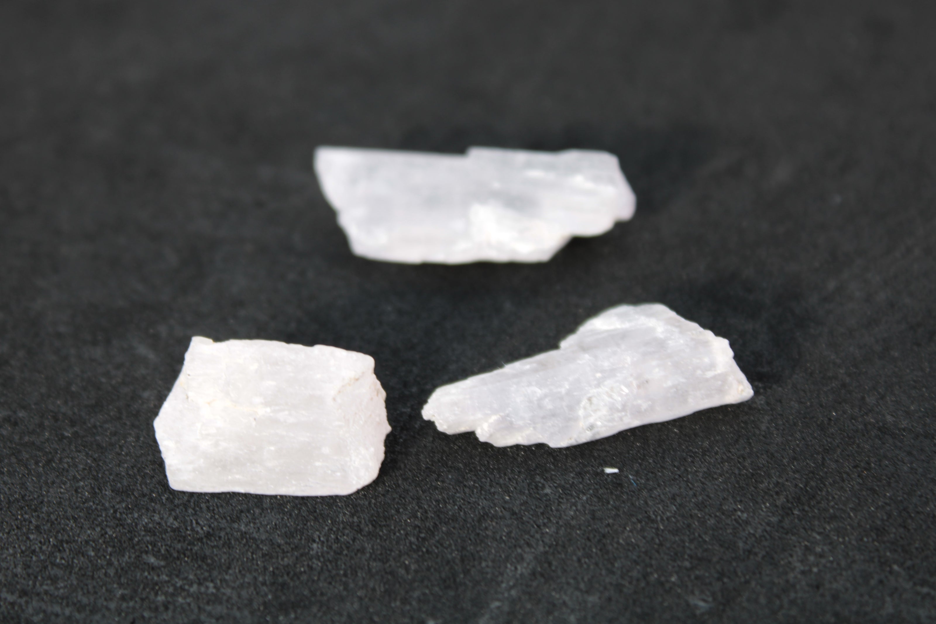 Pink/Lilac Kunzite 3 crystals from Afghanistan 5-13g Rocks and Things
