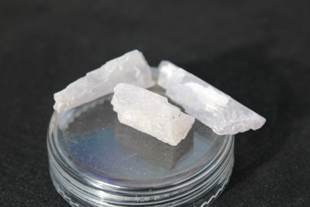 Pink/Lilac Kunzite 3 crystals from Afghanistan 5-13g Rocks and Things