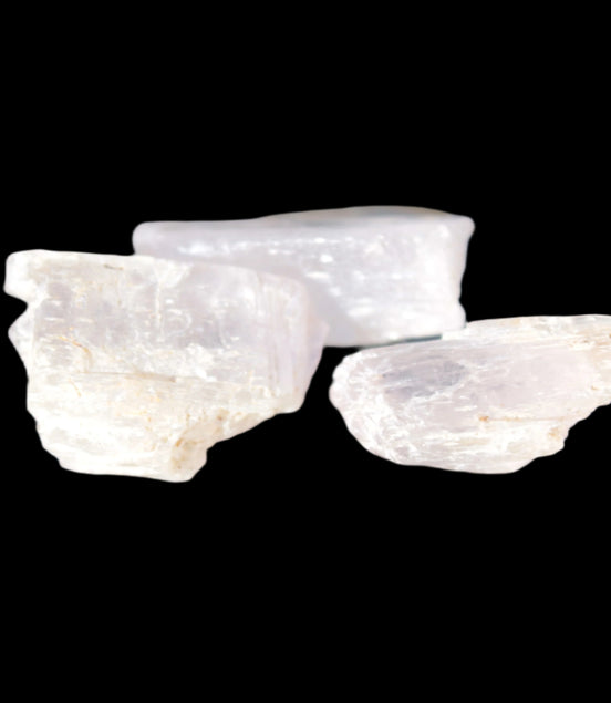 Pink/Lilac Kunzite 3 crystals from Afghanistan 5-13g - Rocks and Things Store