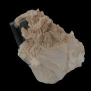 Large bi-colour terminated Green Tourmaline, Clear Aquamarine & Lepidolite on matrix 118.9g in sunlight - Rocks and Things Store