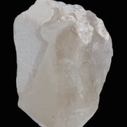 Green Tourmaline crystal on unusual Clear Calcite crystal overgrown dusted Mica layer 144g in sunlight - Rocks and Things Store