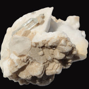 Amphitheatre Feldspar matrix with Mica holding Aquamarine & Quartz crystals 325ct 65g Rocks and Things