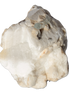 Amphitheatre Feldspar matrix with Mica holding Aquamarine & Quartz crystals 325ct 65g - Rocks and Things Store