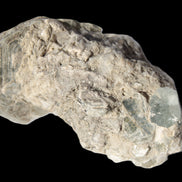 Small Aquamarine crystal on Lepidolote matrix 194.7ct  38.9g Rocks and Things