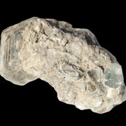 Small Aquamarine crystal on Lepidolote matrix 194.7ct  38.9g Rocks and Things