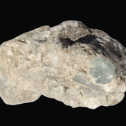 Small Aquamarine crystal on Lepidolote matrix 194.7ct  38.9g Rocks and Things