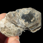 Small Aquamarine crystal on Lepidolote matrix 194.7ct  38.9g Rocks and Things