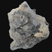 Elestial Smoky & Clear Quartz crystals with Calcite & Elbaite from Afghanistan 496.5ct 99.3g Rocks and Things