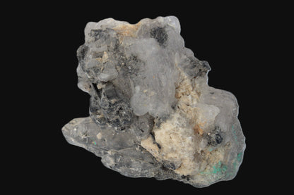 Elestial Smoky & Clear Quartz crystals with Calcite & Elbaite from Afghanistan 496.5ct 99.3g Rocks and Things