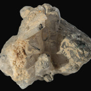 Elestial Smoky & Clear Quartz crystals with Calcite & Elbaite from Afghanistan 496.5ct 99.3g Rocks and Things