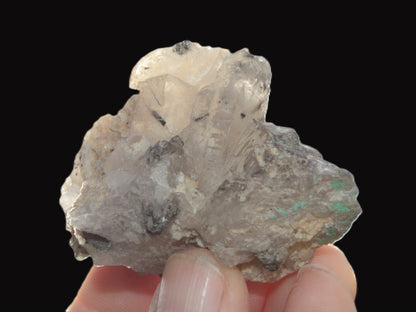 Elestial Smoky & Clear Quartz crystals with Calcite & Elbaite from Afghanistan 496.5ct 99.3g Rocks and Things