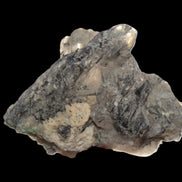 Elestial Smoky & Clear Quartz crystals with Calcite & Elbaite from Afghanistan 496.5ct 99.3g Rocks and Things