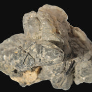 Elestial Smoky & Clear Quartz crystals with Calcite & Elbaite from Afghanistan 496.5ct 99.3g Rocks and Things