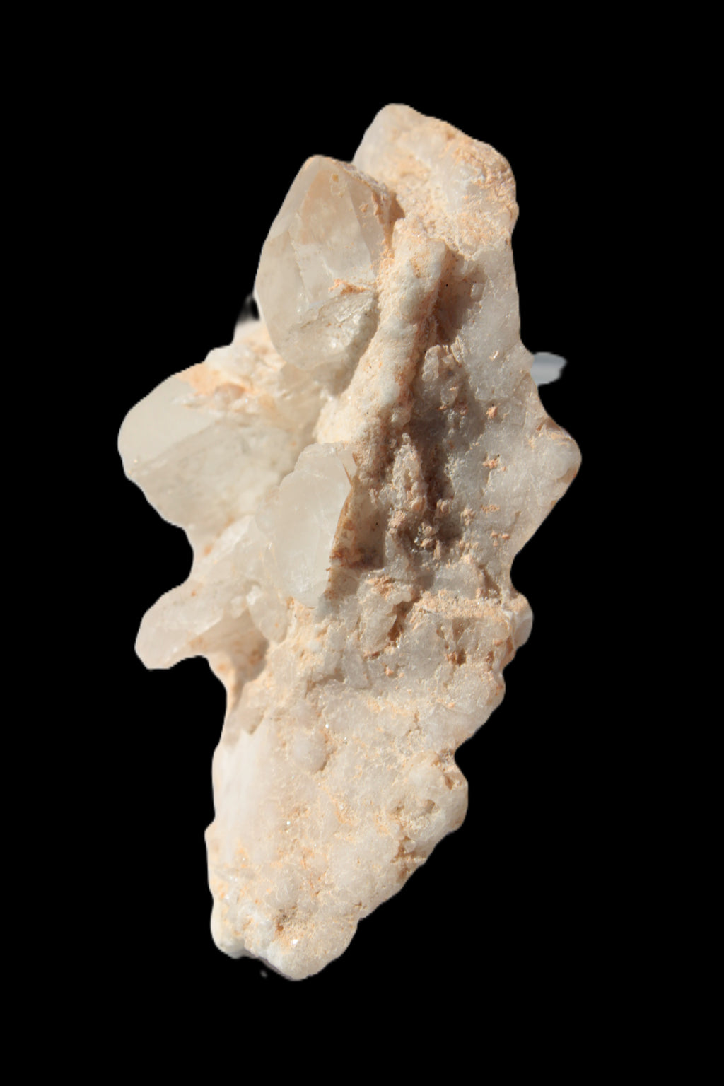 Clear Quartz crystals (Isis face) on flat Calcite/Mica matrix from Afghanistan 170.6ct 34.1g Rocks and Things