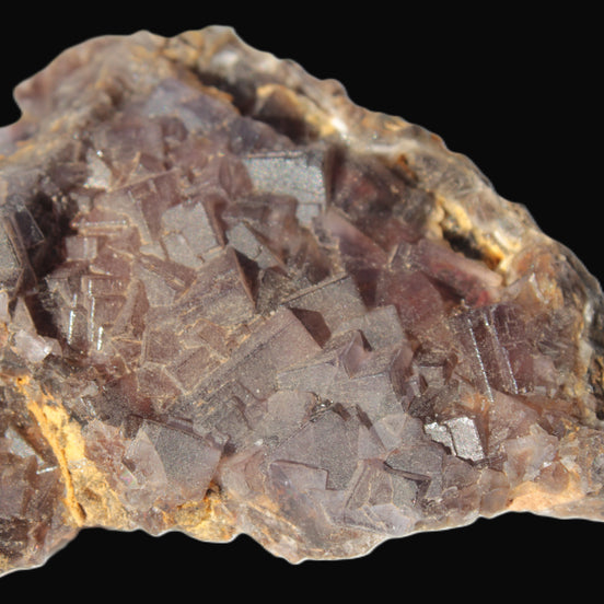 Purple with Blue Fluorite cluster on matrix 129.6g Rocks and Things