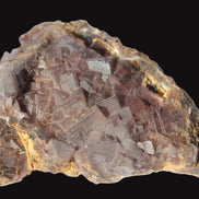 Purple with Blue Fluorite cluster on matrix 129.6g Rocks and Things