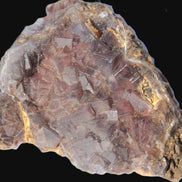 Purple with Blue Fluorite cluster on matrix 129.6g Rocks and Things