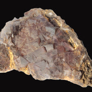 Purple with Blue Fluorite cluster on matrix 129.6g Rocks and Things