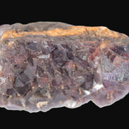 Purple Fluorite cubic cluster on matrix 128.8g Rocks and Things