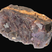 Purple Fluorite cubic cluster on matrix 128.8g Rocks and Things