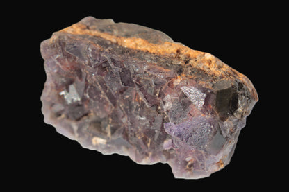 Purple Fluorite cubic cluster on matrix 128.8g Rocks and Things