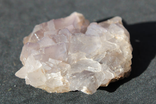 Clear Fluorite cubic cluster 86g