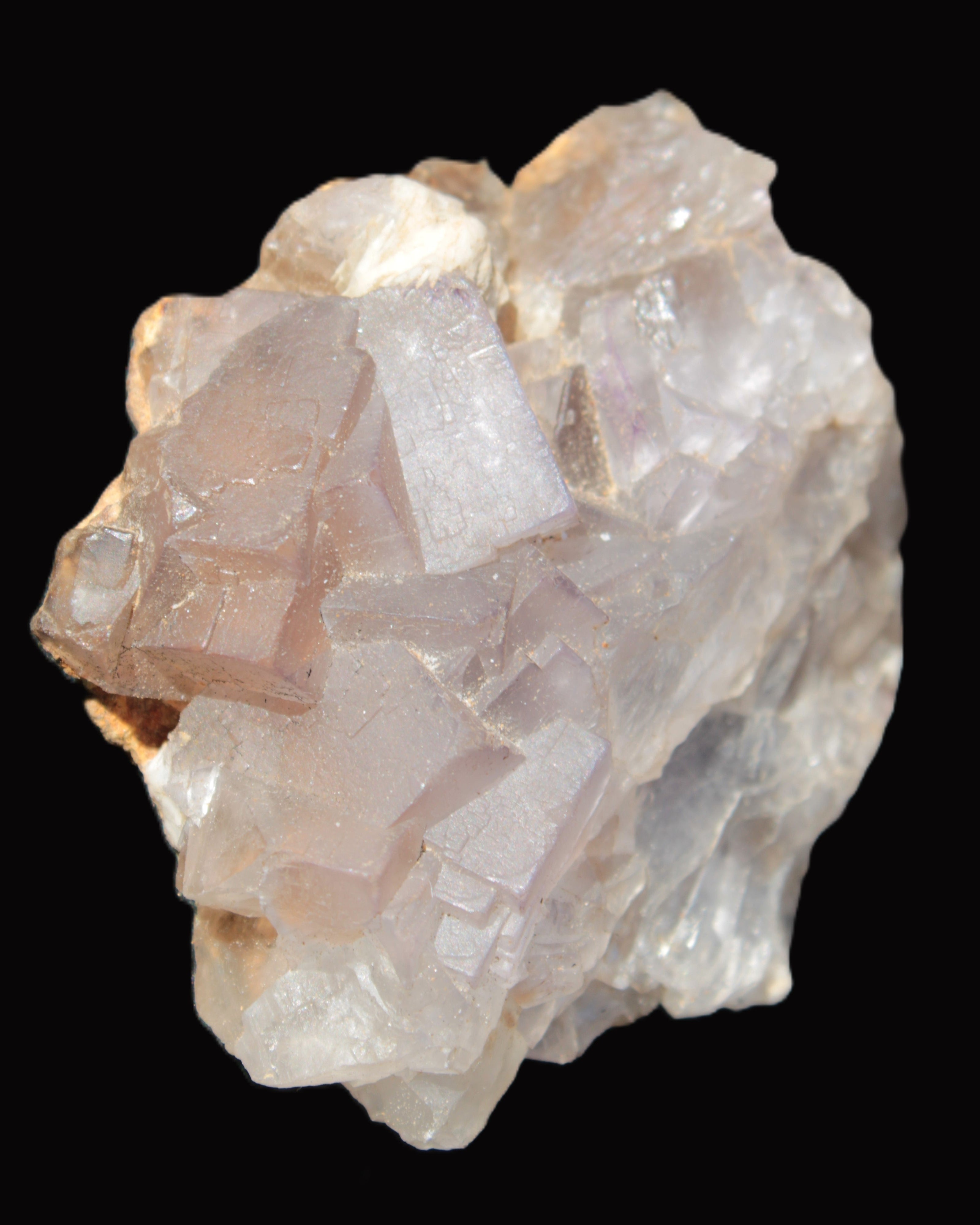 Clear Fluorite cubic cluster 86g in sunlight - Rocks and Things Store