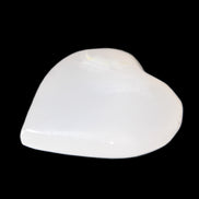 Mangano Calcite hand-carved heart 20-29g - Rocks and Things Store