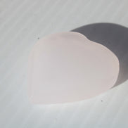 Mangano Calcite hand-carved heart 30-39g Rocks and Things