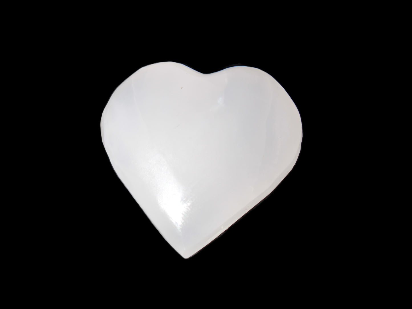 Pink Mangano Calcite hand-carved heart 42-45mm 50-55g Rocks and Things