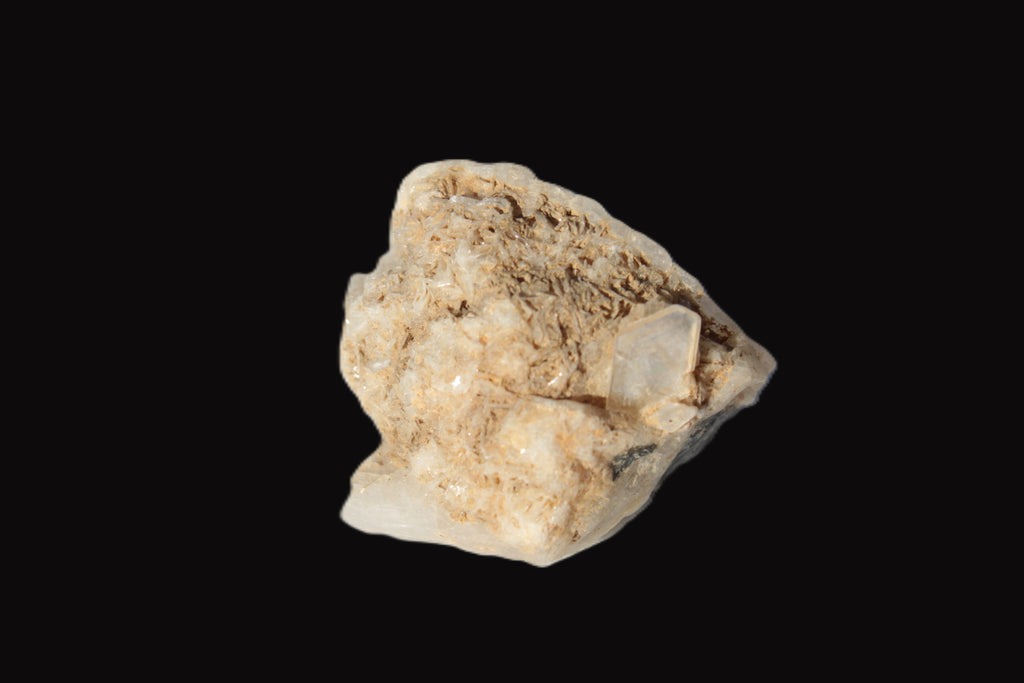Dark Elbaite 17mm crystal on Feldspar & Mica matrix 25mm 49.2ct  9.8g Rocks and Things