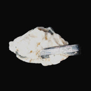 Rainbow Black Tourmaline 20mm crystal on Elbaite, Feldspar and Mica in sunlight - Rocks and Things Store