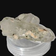 Quartz crystal with Chlorite 45mm with crossed Calcite from Skardu, Pakistan 101ct 20.2g Rocks and Things
