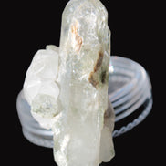 Quartz crystal with Chlorite 45mm with crossed Calcite from Skardu, Pakistan 101ct 20.2g Rocks and Things