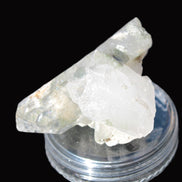 Quartz crystal with Chlorite 45mm with crossed Calcite from Skardu, Pakistan 101ct 20.2g Rocks and Things